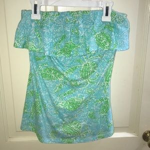 Lily Pulitzer Strapless Top